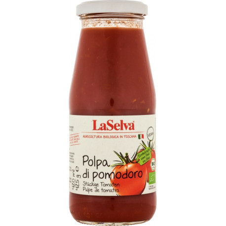 La Selva - Polpa di pomodoro - Chopped tomatoes - 425g
