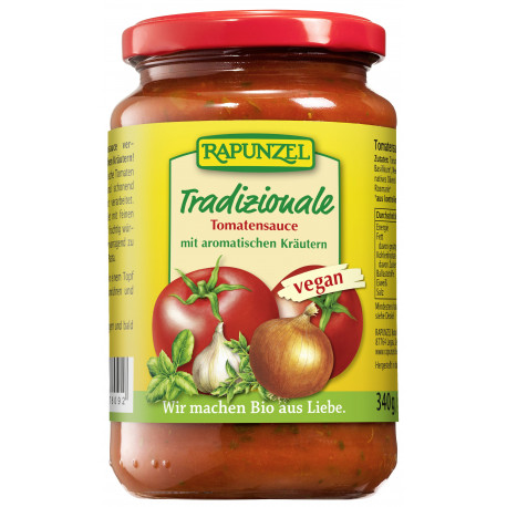 Rapunzel - salsa de Tomate Tradizionale de 335ml