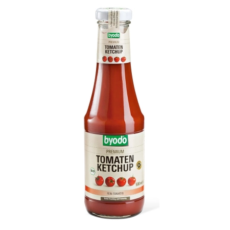 byodo - Tomate Ketchup - 500ml, Ideal para Barbacoas