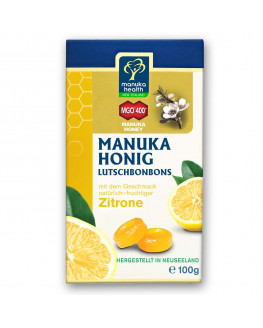 De Manuka Health Miel de Manuka Lutschbonbons de Citron 100g de