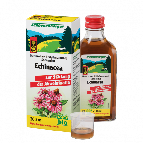 Schoenenberger - Jus de plantes médicinales d'échinacée - 200ml
