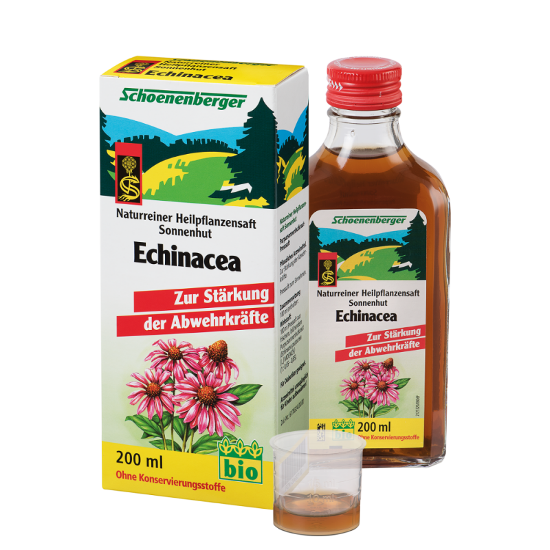Schoenenberger Echinacea medicinal plant juice 200ml