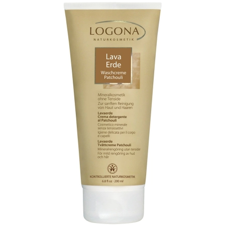 Logona - Lava Earth Wash Cream Pachulí - 200ml