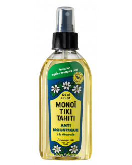 Monoi Tiki Tahiti - Repellente per zanzare Citronella - 120ml