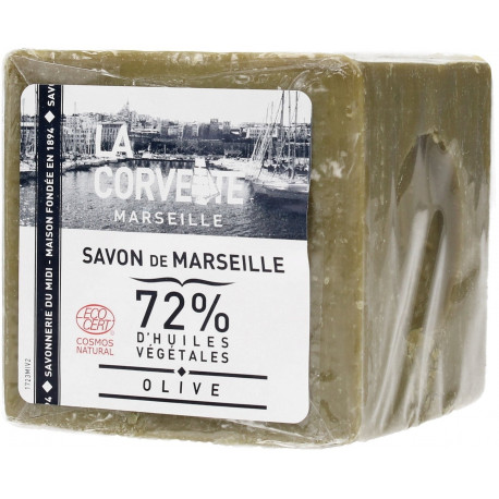 Savon du Midi De Jabón Savon de Marseille - 300g, pur, sin Perfume.