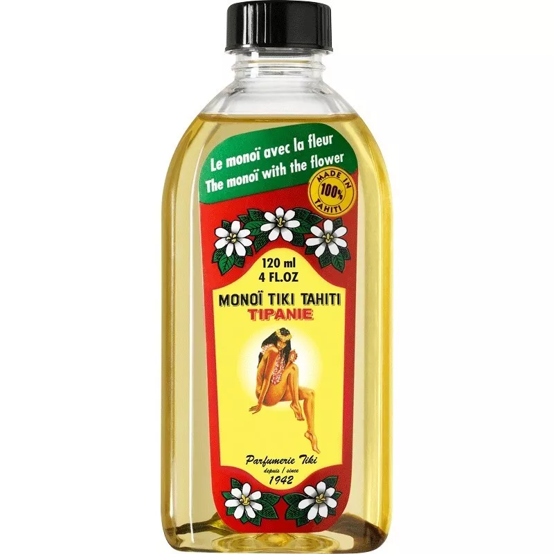 Monoi Tiki Tahiti - Tipanie - olio per il corpo con Frangipani - 120ml