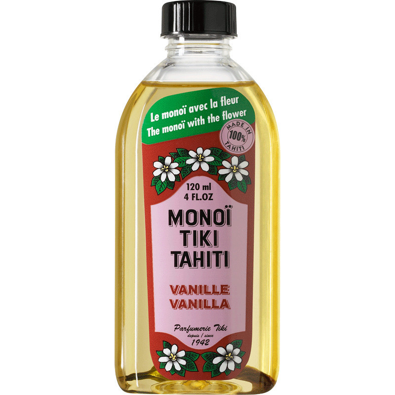 Monoi Tiki Tahiti Tiare coconut oil vanilla - 120ml