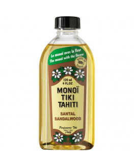 Monoi Tiki Tahiti - Tiare Kokosöl Sandelholz - 120ml