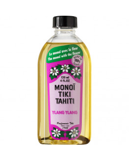 Parfumerie Tiki Monoi Tiare body oil with a gentle scent of Ylang