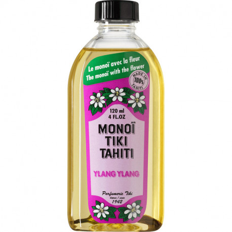 Monoï Tiki Tahiti Tiaré Coco huile de Ylang Ylang - 120ml