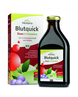 Herbaria - Blutquick bio Eisen + Vitamine - 500ml