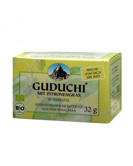 Guduchi - BIO Zitronengras, Ayur. Kräutertee - 20 Teebeutel