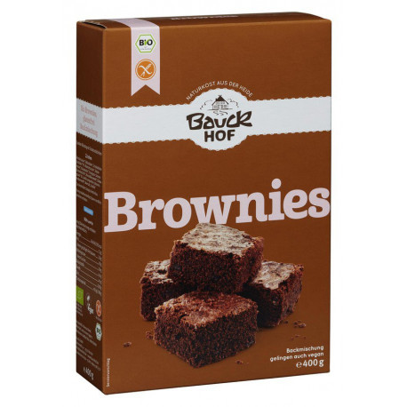 Bauckhof Brownies gluten-free-organic - 400g