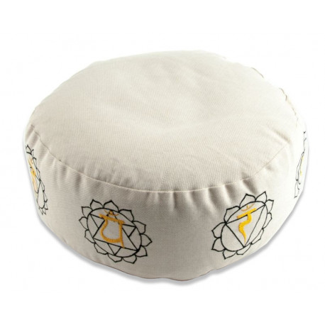 Berk Balance - meditation cushion with 7 chakra motifs - nature