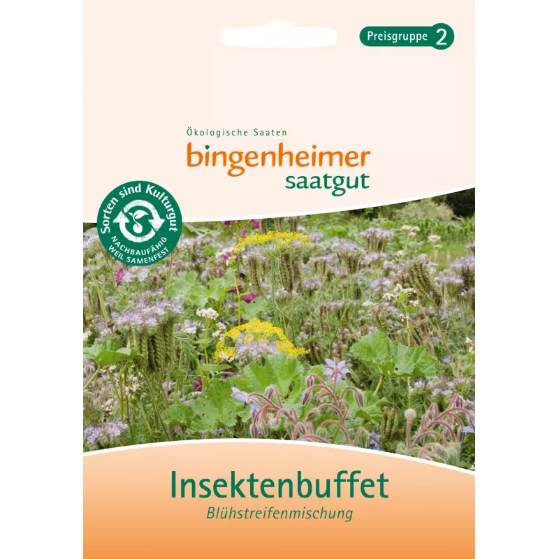 Bingenheimer Semences Insektenbuffet Blühstreifenmischung