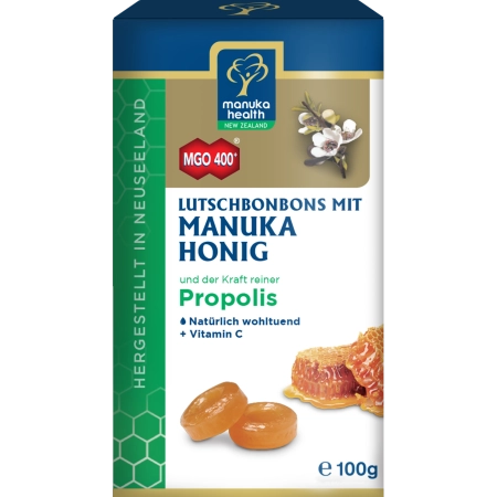 Manuka - di Manuka MGO 400+ Propoli Lutschbonbons - 100g