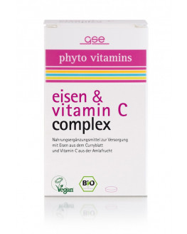GSE - Bio Eisen & Vitamin C Complex - 60 Tabletten