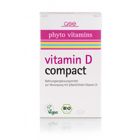 GSE - Bio Vitamine D Compact - 120 Comprimés
