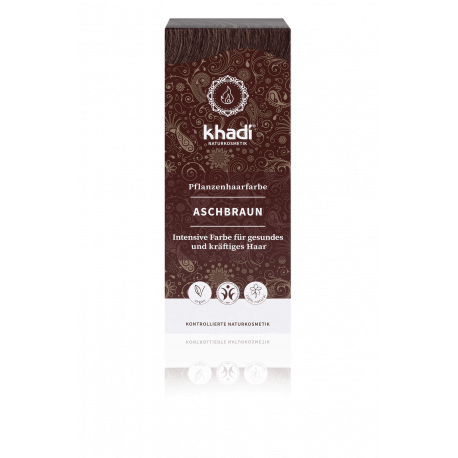 Khadi - Herbal Hair Color Ash Brown - 100g
