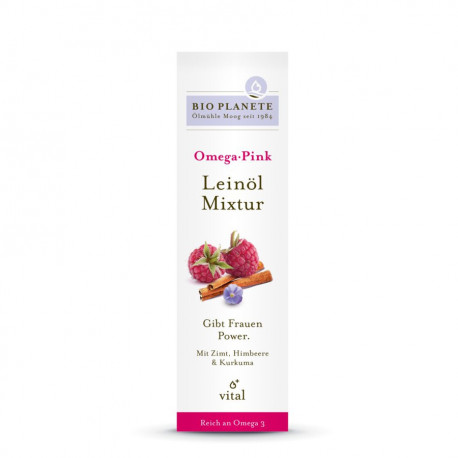 Bio Planete - Omega Pink linseed oil-mixture - 0.1 l