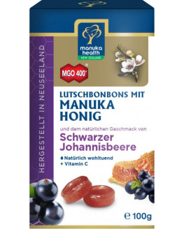 Manuka Health - Manuka Honig Lutschbonbons Schwarze Johannisbeere - 100g