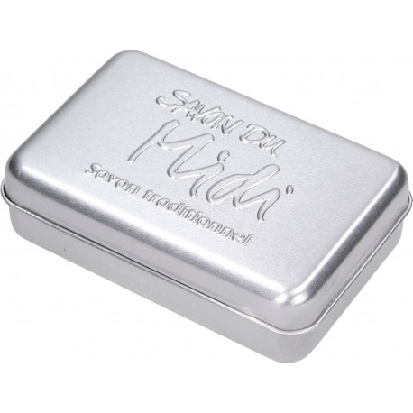 Savon du Midi - aluminum soap box | Miraherba natural cosmetics