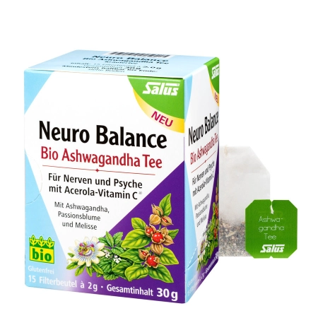 Salus - NeuroBalance Ashwagandha Bio Té | Miraherba Suplementos