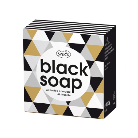 Speick - Black Soap Carbone attivo di Sapone 100g