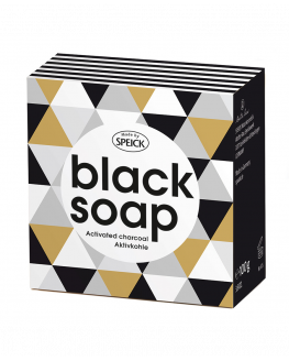 Speick - savon noir de Charbon actif de Savon 100g
