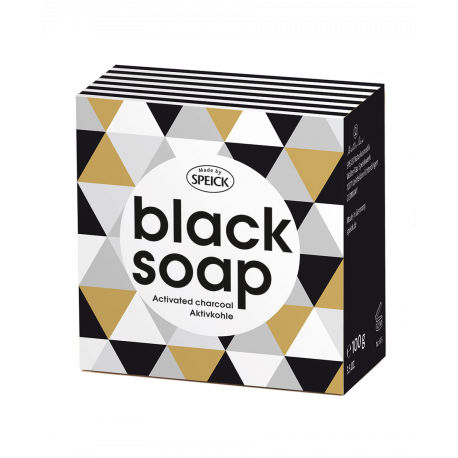 Speick - savon noir de Charbon actif de Savon 100g