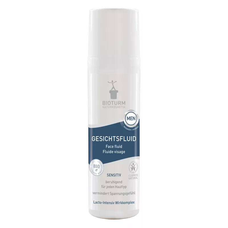 Bioturm - Gesichtsfluid MÄNNER - 75ml | Miraherba Naturkosmetik