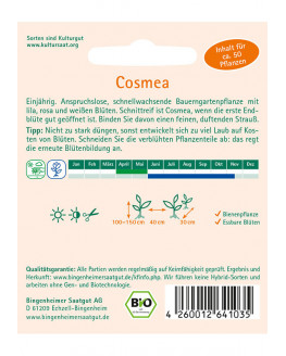 Bingenheim seeds - Cosmea