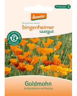 Bingenheimer Saatgut - Amapola dorada | Huerta orgánica Miraherba