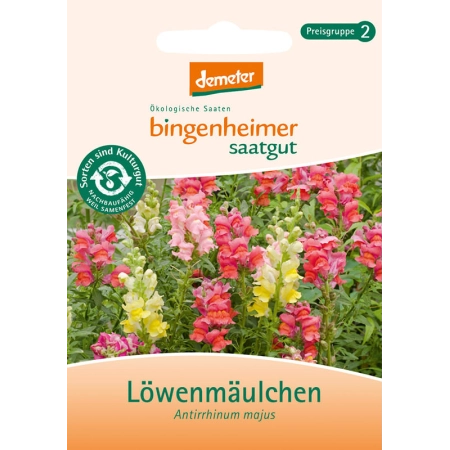 Bingenheimer Saatgut - Löwenmäulchen | Miraherba Bio Garten