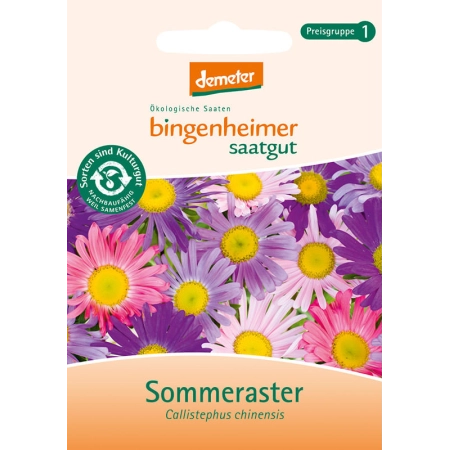 Bingenheimer De Semillas Sommeraster | Miraherba Bio Jardín