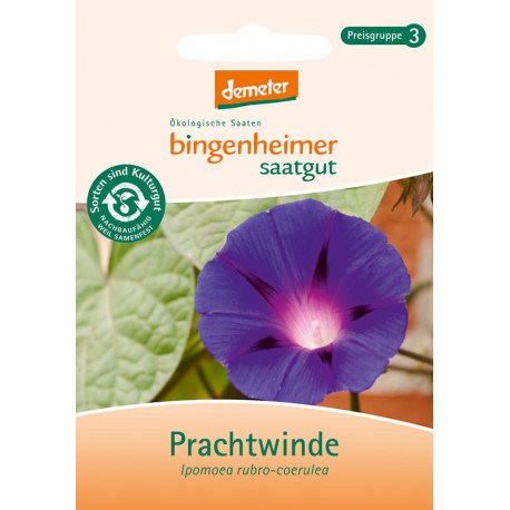 Bingenheimer Saatgut - Prachtwinde | Miraherba Bio Garten