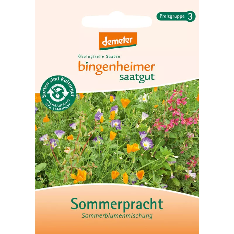 Bingenheimer Saatgut - Sommerpracht | Miraherba Bio Garten