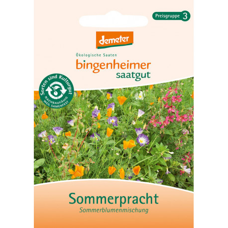 Bingenheimer seeds - summer splendor | Miraherba organic garden