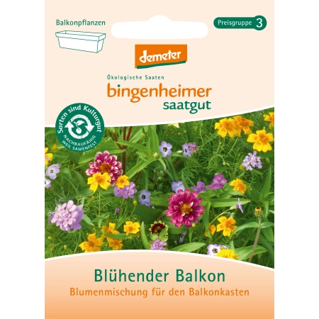 Bingenheimer Saatgut - Fleuri, Balcon | Miraherba Bio Jardin