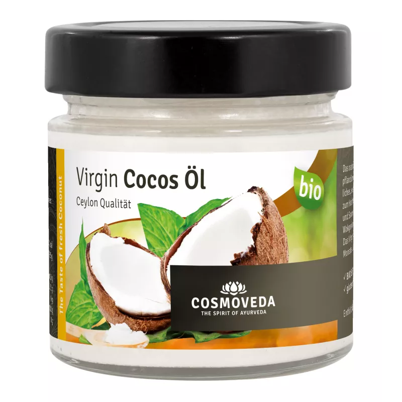 Kokosöl von Cosmoveda - BIO Virgin Coconut Oil - 170ml