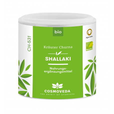 Cosmoveda BIO Shallaki Churna Suplemento dietético según Ayurveda