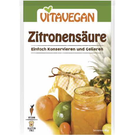 Vita vegan - citric acid 10g | Miraherba Eco-budget