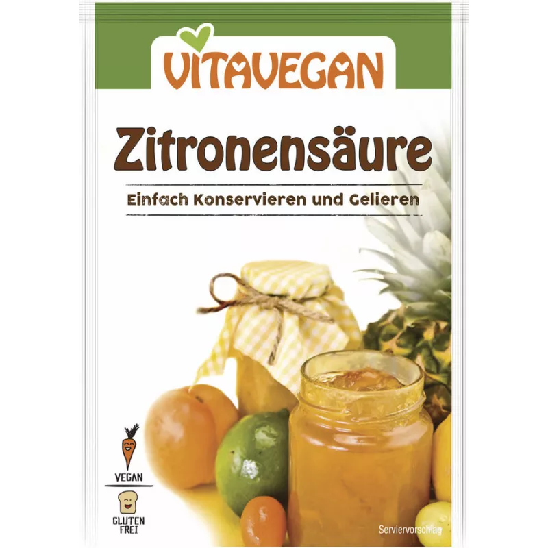 Vitavegan - acido Citrico - 10g | Miraherba Eco-Bilancio