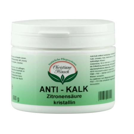 Christiane Hinsch Anti - Cal, ácido Cítrico - 500g