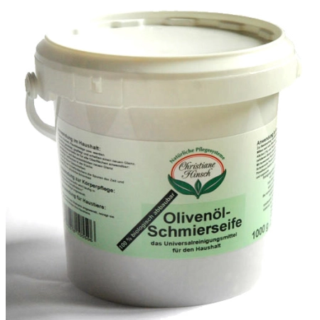 Christiane Hinsch - de l'huile d'Olive savon noir pâte - 1 kg