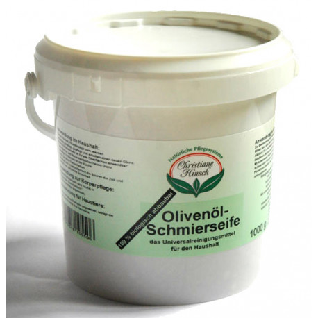 Christiane Hinsch - de l'huile d'Olive savon noir pâte - 1 kg