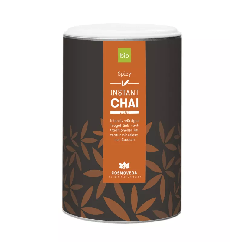 Cosmoveda - Chai Latte instantané bio épicé - 180 g