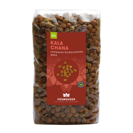 Cosmoveda - BIO Kala Chana - portata di ceci neri - 500g