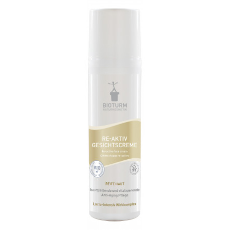 Bioturm Re-active face cream Anti-Age | Miraherba natural cosmetics
