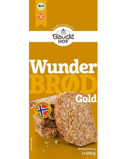 Bauckhof - Wunderbrød Gold glutenfrei Bio - 600g